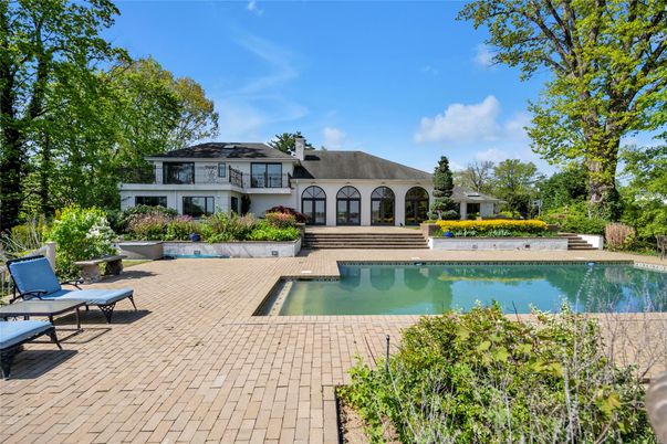 Exterior, Pool, Solar Panels