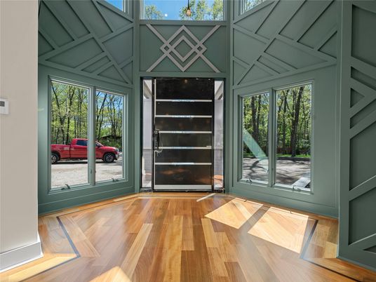 Interior, Sun Room, Wood Texture Flooring