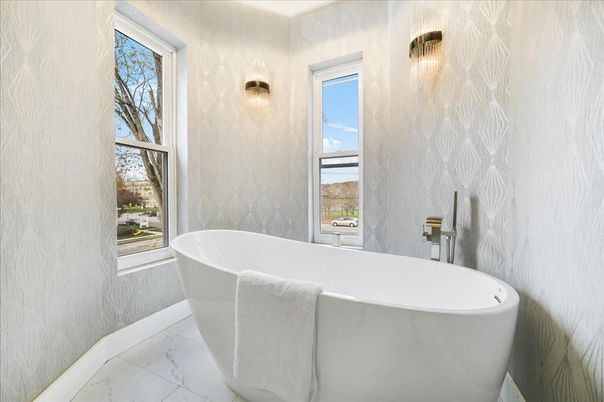 Bathroom, Free Standing Baths, Interior, Marble