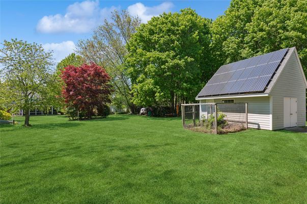 Backyard, Exterior, Solar Panels