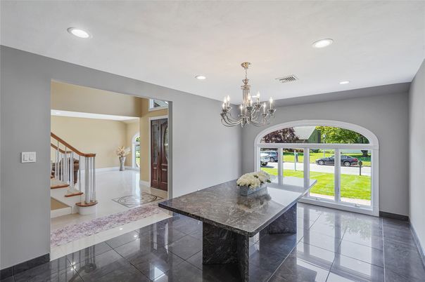 Chandelier, Interior, Recessed Lighting