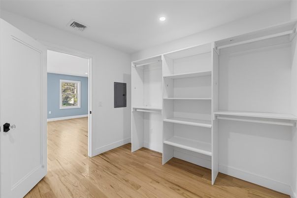 Interior, Recessed Lighting, Walk-in Closets, Wood Texture Flooring