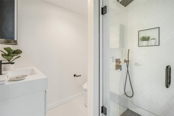 Bathroom, Glass Shower, Interior
