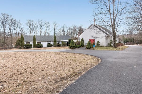 Backyard, Detached Garage, Exterior, Facade, Ranch