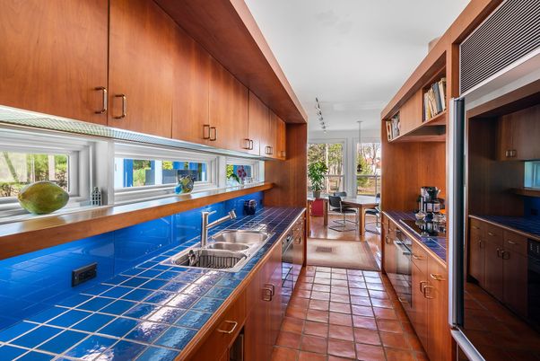 Dining room, Interior, Kitchen, Tile Countertops