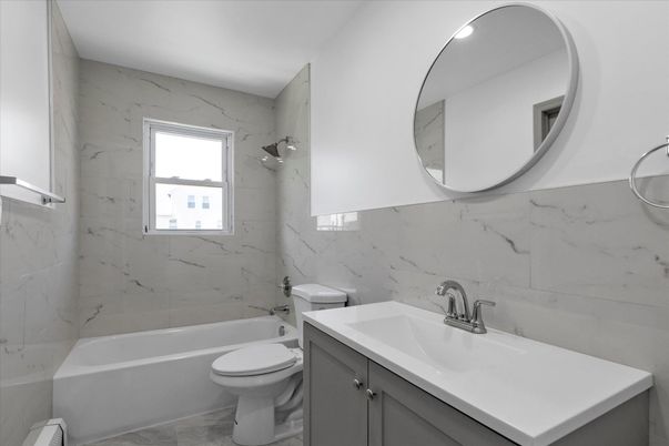 Bathroom, Interior, Marble Walls