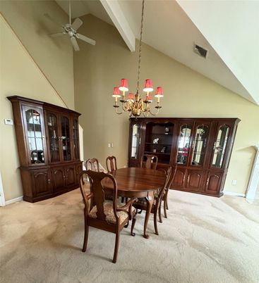 Chandelier, Dining room, Interior