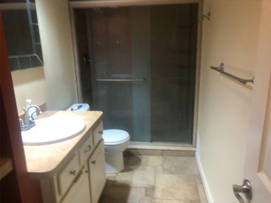 Bathroom, Glass Shower, Interior