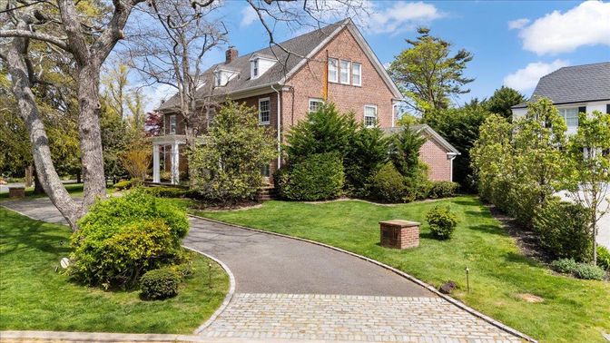 Exterior, Facade, Brick Facade, Tudor Revival