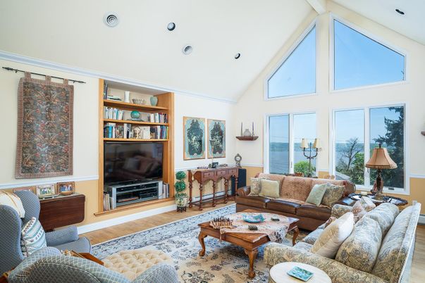 Interior, Living room, Water, Wood Texture Flooring