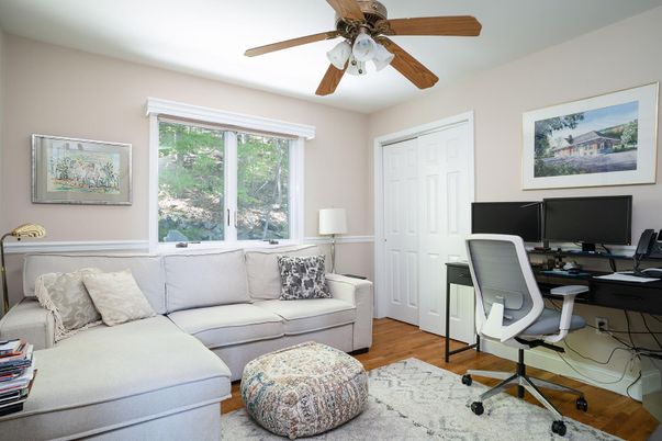 Home Office, Interior, Wood Texture Flooring