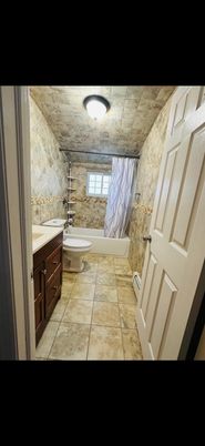 Bathroom, Interior, Stone Walls