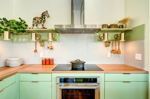 Interior, Kitchen, Stainless Steel Appliances
