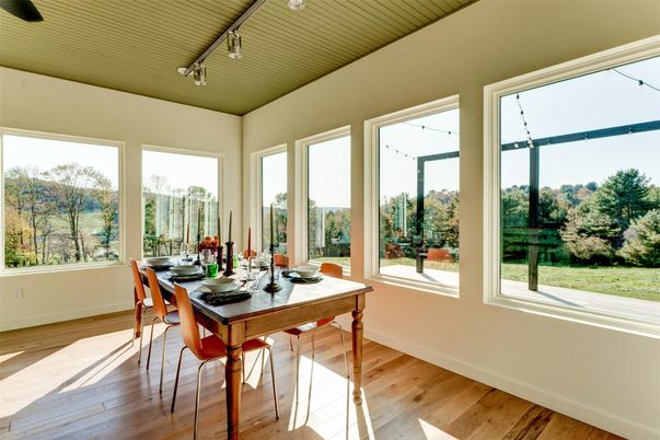 Dining room, Interior, Wood Texture Flooring