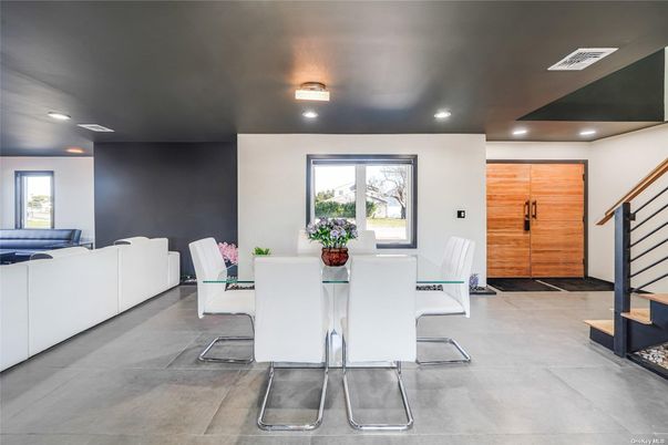 Dining room, Interior, Living room, Recessed Lighting