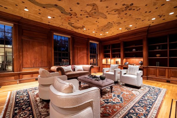 Interior, Living room, Recessed Lighting, Wooden Ceilings, Wood Texture Flooring, Wooden Walls
