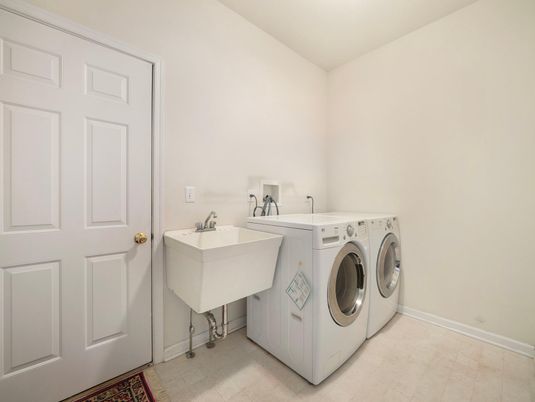 Interior, Washer