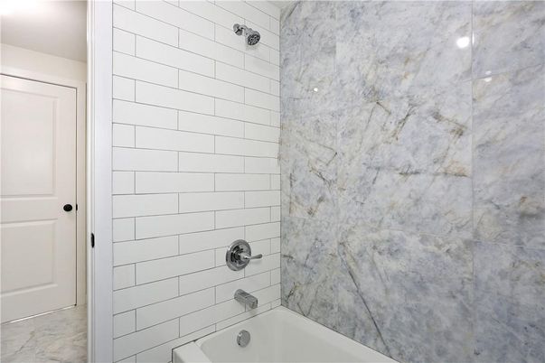 Bathroom, Interior, Marble Walls