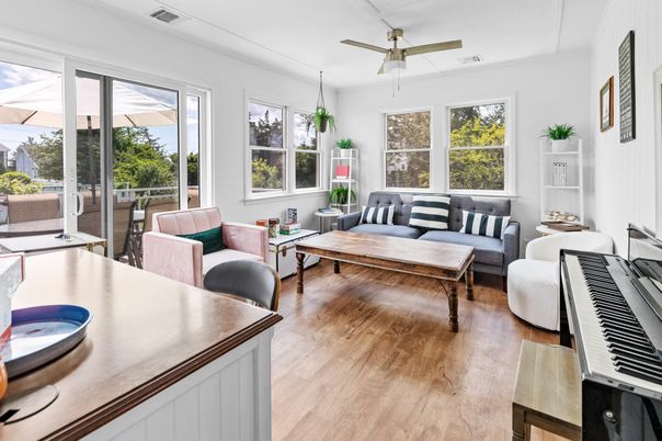Interior, Living room, Piano, Wood Texture Flooring