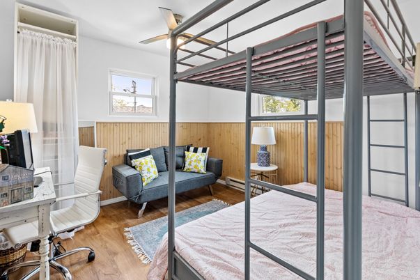 Bedroom, Home Office, Interior, Wood Texture Flooring
