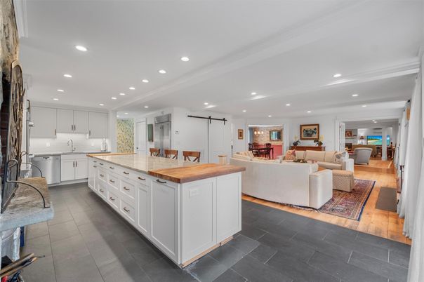 Interior, Kitchen, Living room, Recessed Lighting