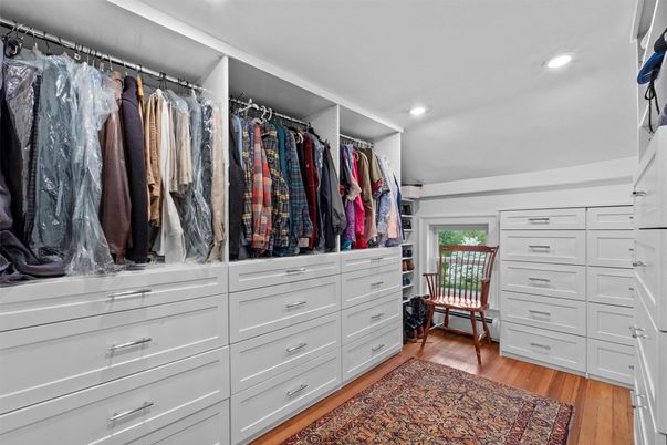 Interior, Recessed Lighting, Walk-in Closets, Wood Texture Flooring