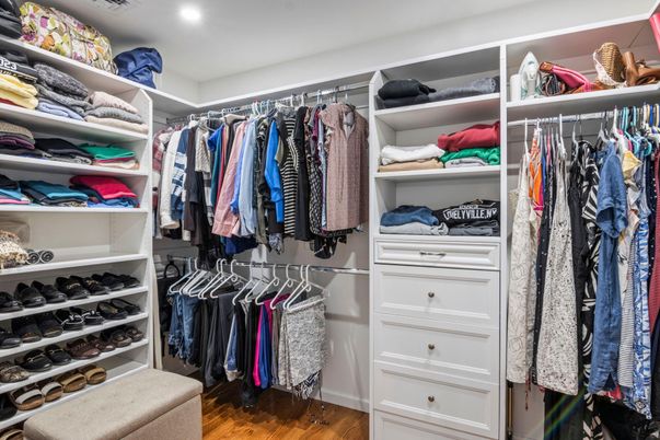 Interior, Recessed Lighting, Walk-in Closets, Wood Texture Flooring