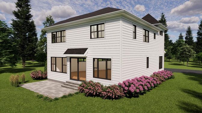 Backyard, Exterior