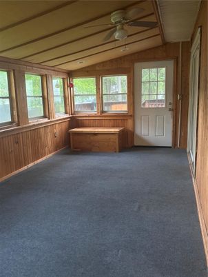 Empty room, Interior, Wooden Walls