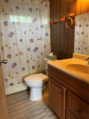 Bathroom, Interior, Wood Texture Flooring
