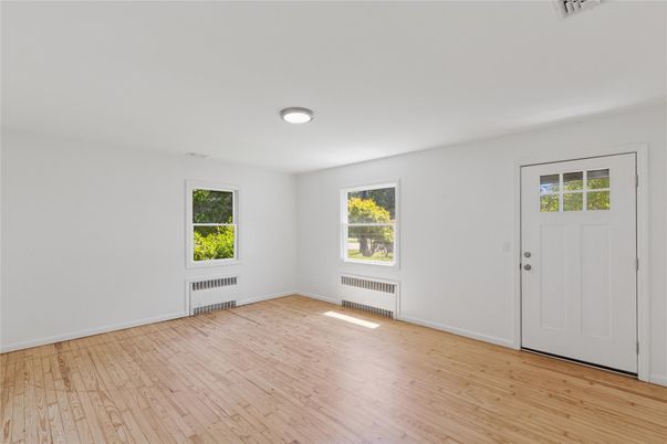 Empty room, Interior, Wood Texture Flooring