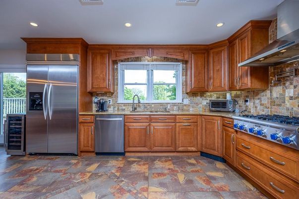 Interior, Kitchen, Recessed Lighting, Stainless Steel Appliances