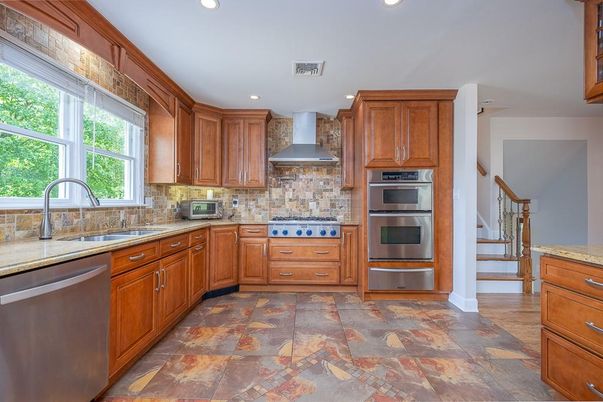 Interior, Kitchen, Recessed Lighting, Stainless Steel Appliances