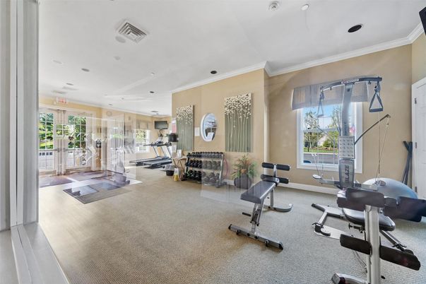 Fitness Equipment, Interior, Recessed Lighting