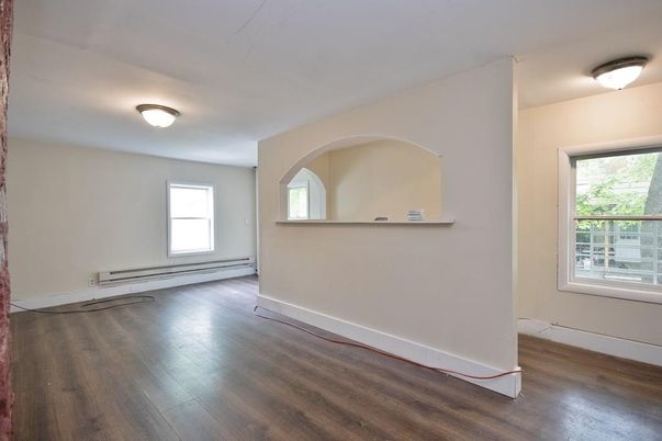 Empty room, Interior, Wood Texture Flooring