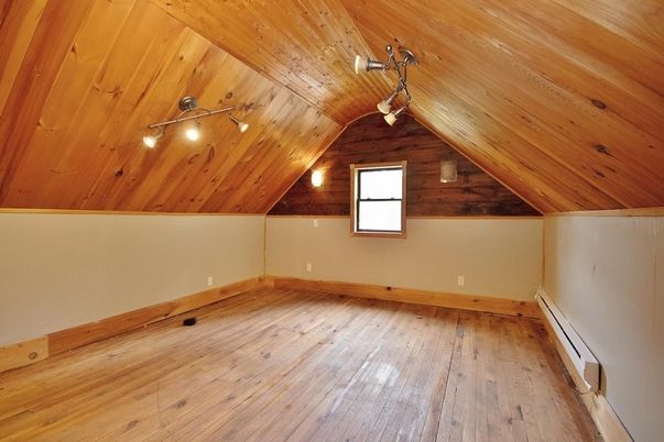 Empty room, Interior, Wooden Ceilings, Wood Texture Flooring, Wooden Walls