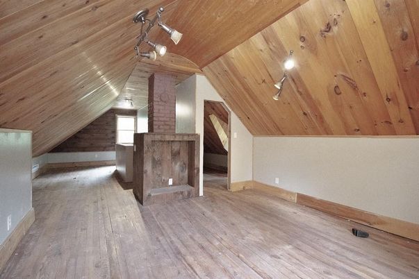 Empty room, Interior, Wooden Ceilings, Wood Texture Flooring, Wooden Walls
