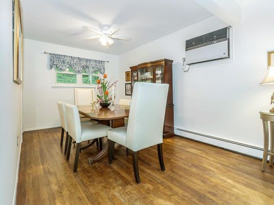Dining room, Interior, Wood Texture Flooring
