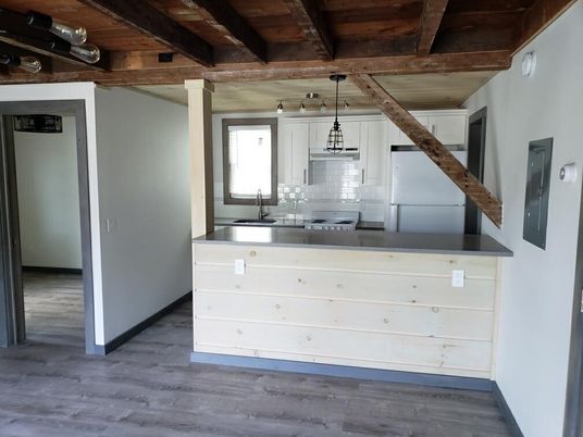 Interior, Kitchen, Pendant Lights, Wooden Beams, Wooden Ceilings, Wood Texture Flooring