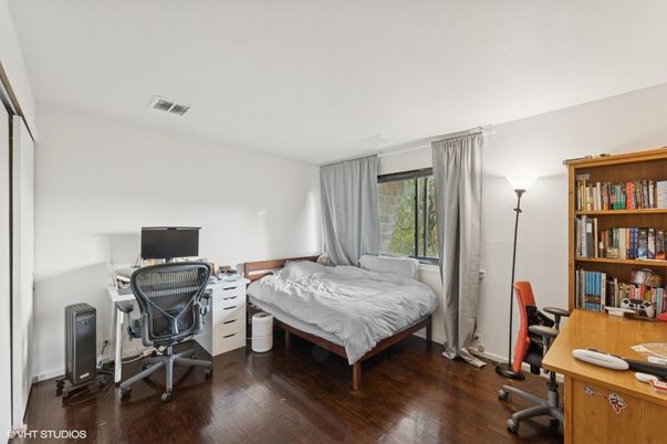 Bedroom, Home Office, Interior, Wood Texture Flooring