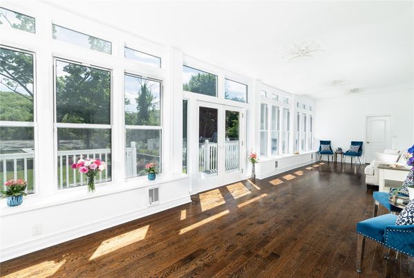 Interior, Sun Room, Wood Texture Flooring