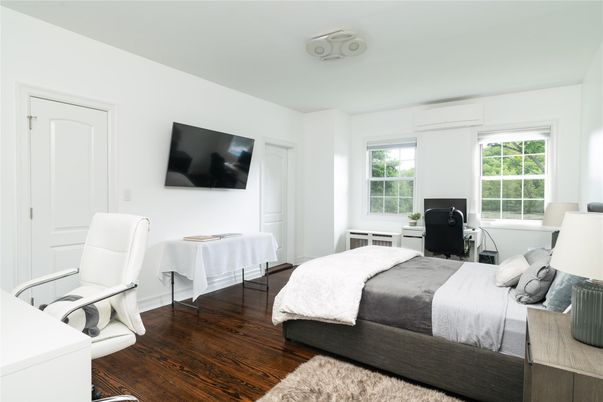 Bedroom, Home Office, Interior, Wood Texture Flooring