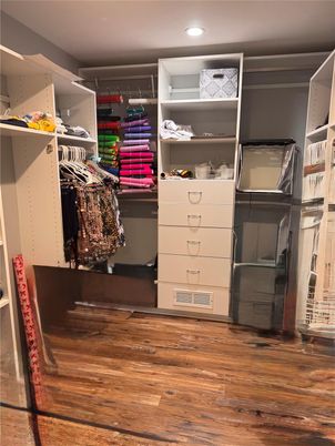 Interior, Recessed Lighting, Walk-in Closets, Wood Texture Flooring