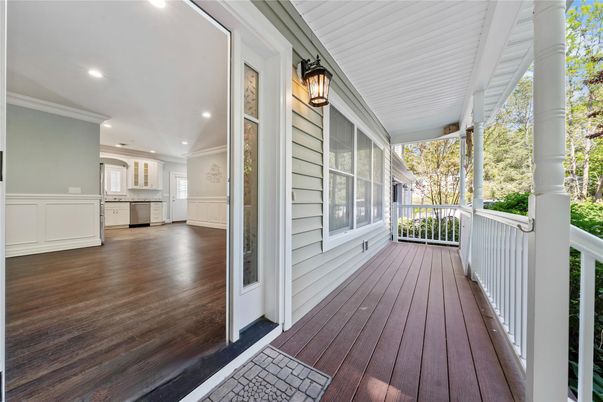 Exterior, Recessed Lighting, Wood Texture Flooring