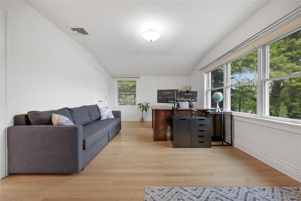 Home Office, Interior, Wood Texture Flooring