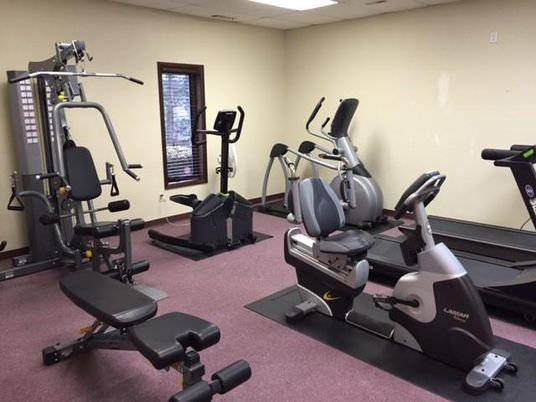 Fitness Equipment, Interior, Recessed Lighting