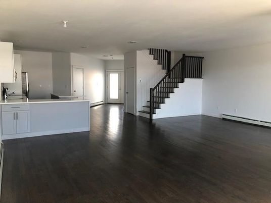 Empty room, Interior, Kitchen, Wood Texture Flooring