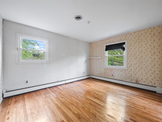Empty room, Interior, Wood Texture Flooring
