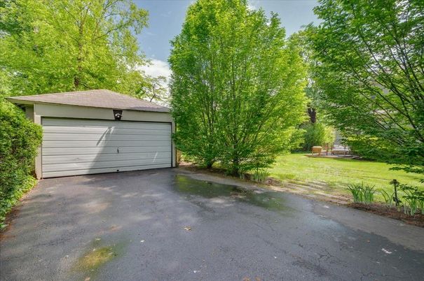 Backyard, Detached Garage, Exterior