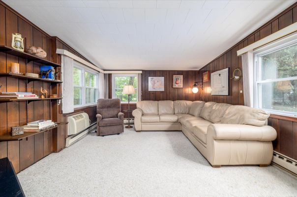 Interior, Living room, Wooden Walls